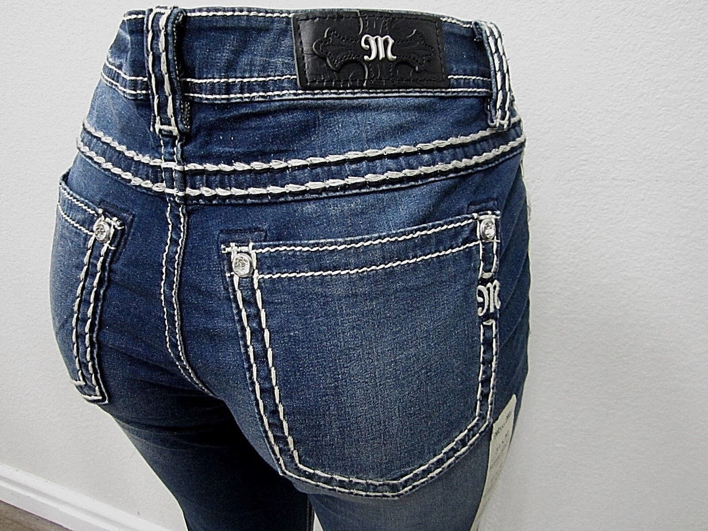 NWT Miss Me - Womens Mid-Rise Super Skinny Jeans MS5012G20  Size W28 X L30