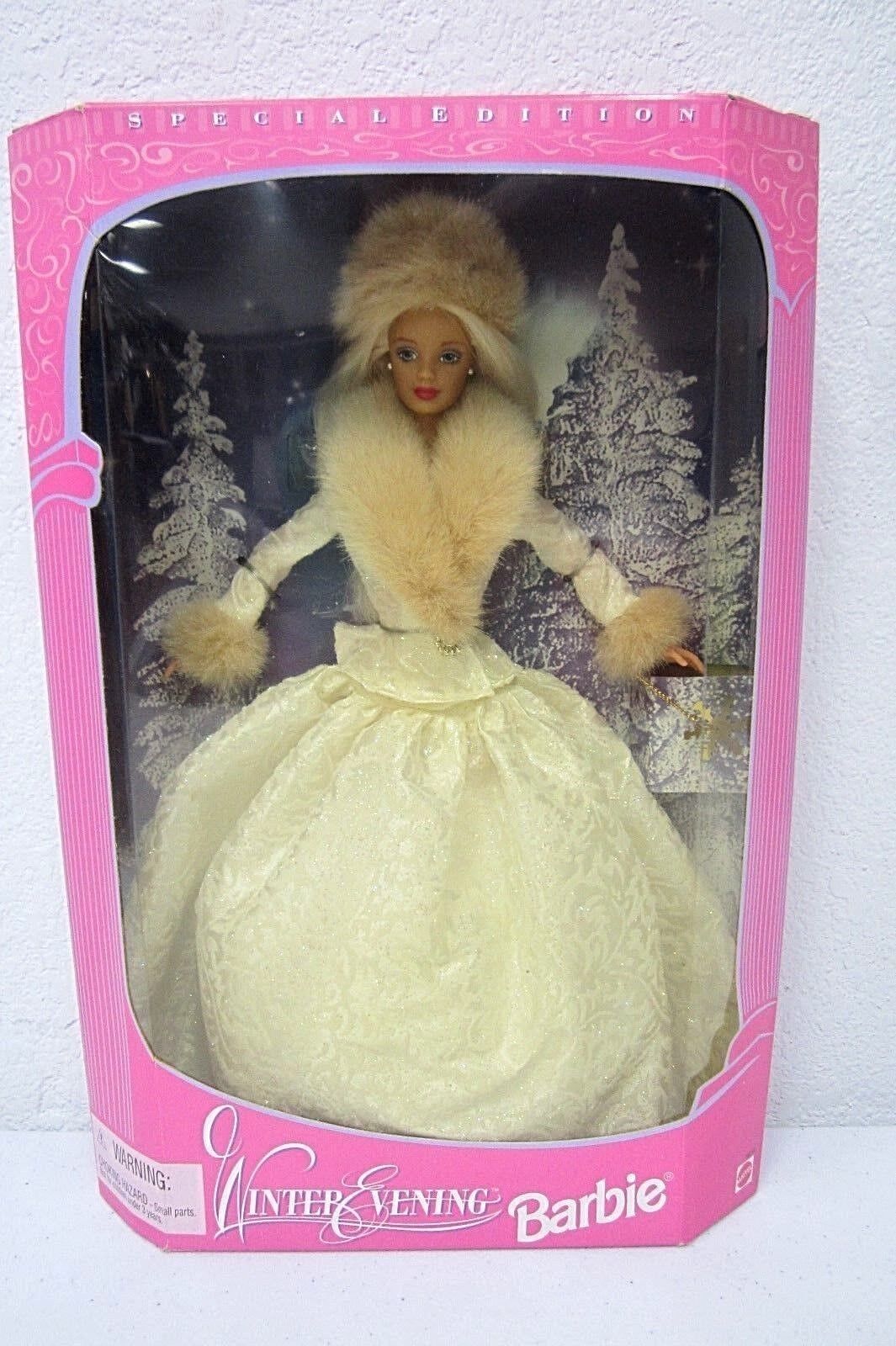NEW Mattel Barbie Doll Winter Evening Barbie 19218