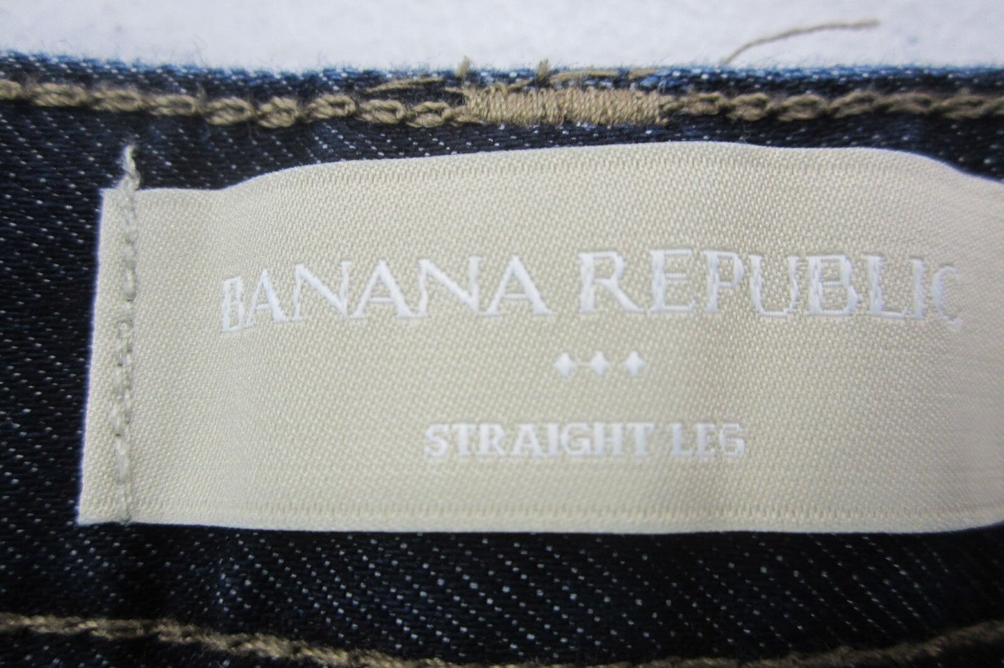 *NWOT*  Banana Republic Womens Dark Blue Straight Leg Jeans Petite Sz 26/2 x 29L