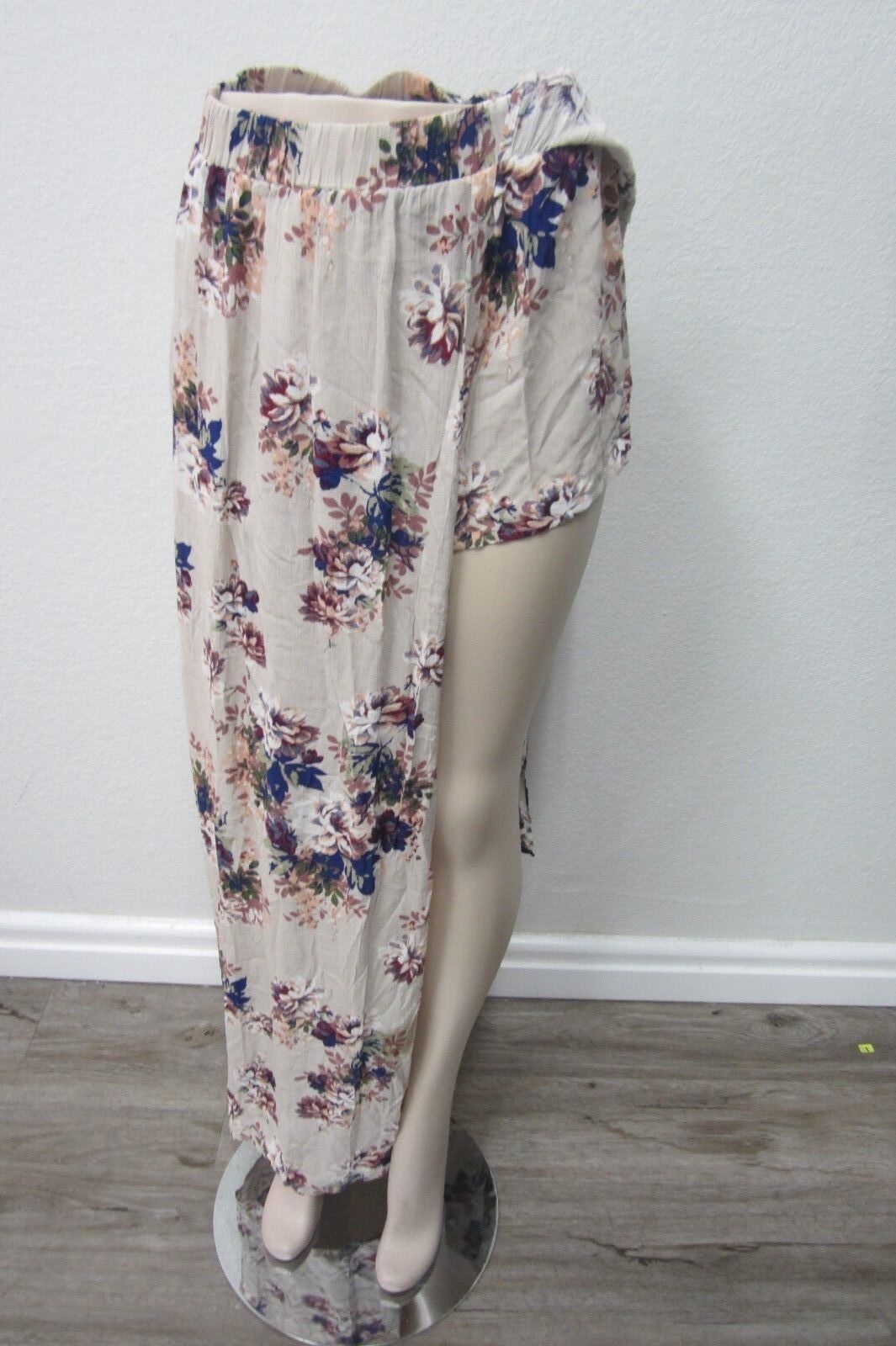 NWT Active U.S.A Flower Shorts & Split Maxi Skirt with  Elastic Waistband Size S