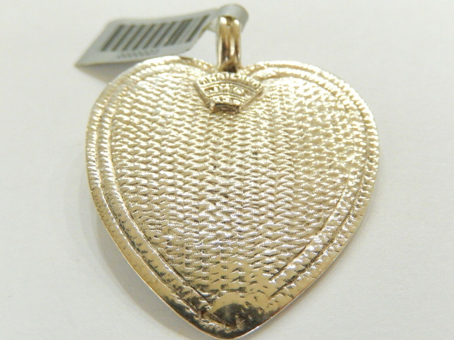 LARGE - Sterling Silver " I LOVE MY KIDS !"  Heart Pendant