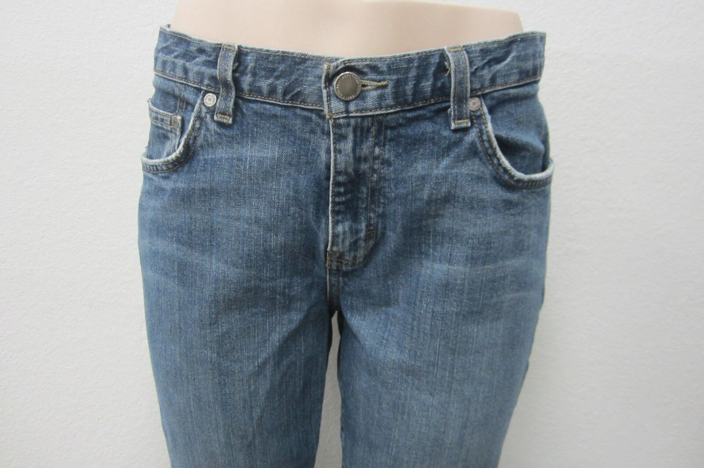 *NICE*CALVIN KLEIN Flare Jeans Stretch Blue Denim Med Wash Women's Size 12 x 32