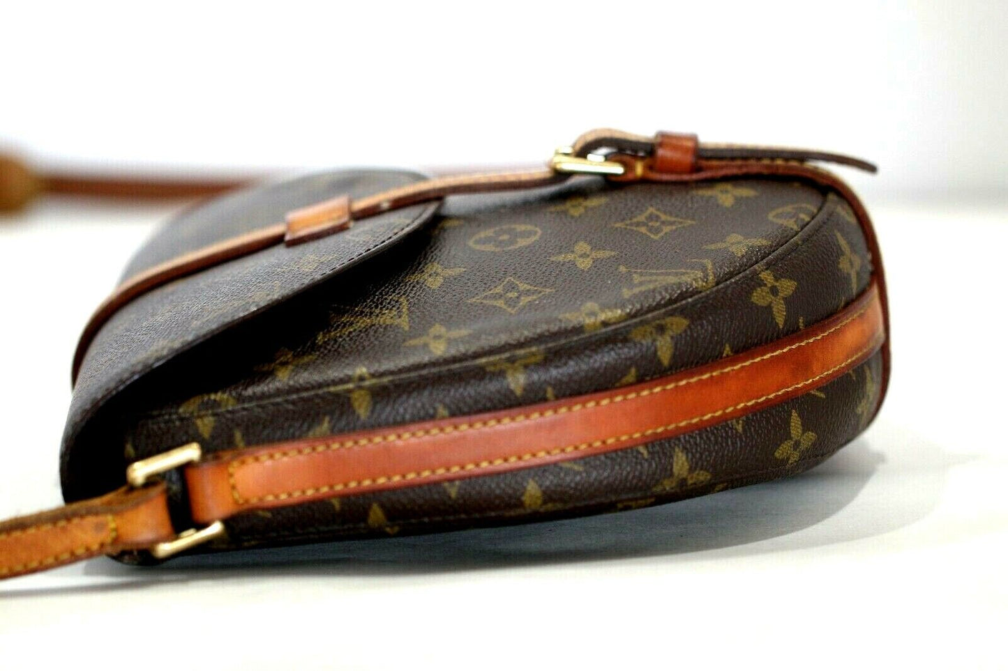 *VINTAGE*  Louis Vuitton 1995 Chantilly PM Brown Monogram Shoulder Bag SD0954