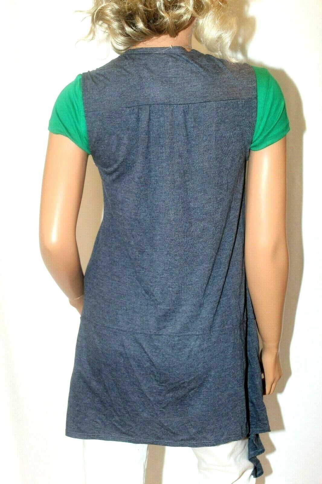 *NWT* NY Company Cardigan Womens  Gray Open Front  Warm Top Light Weight Sz XS