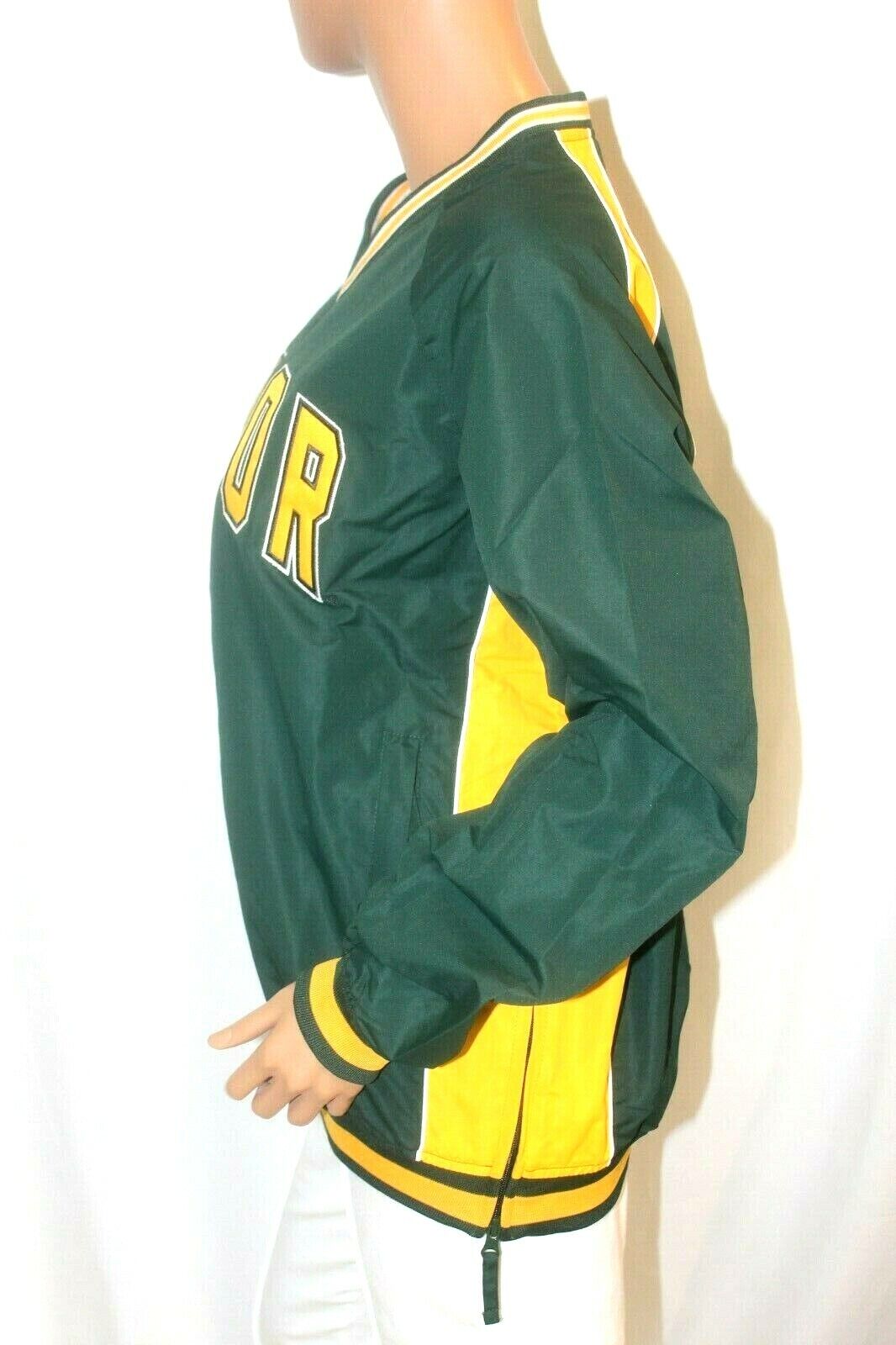 *NWT* Stadium Athletics Large Embroidered Baylor Bears Pull Over Jacket Sz S
