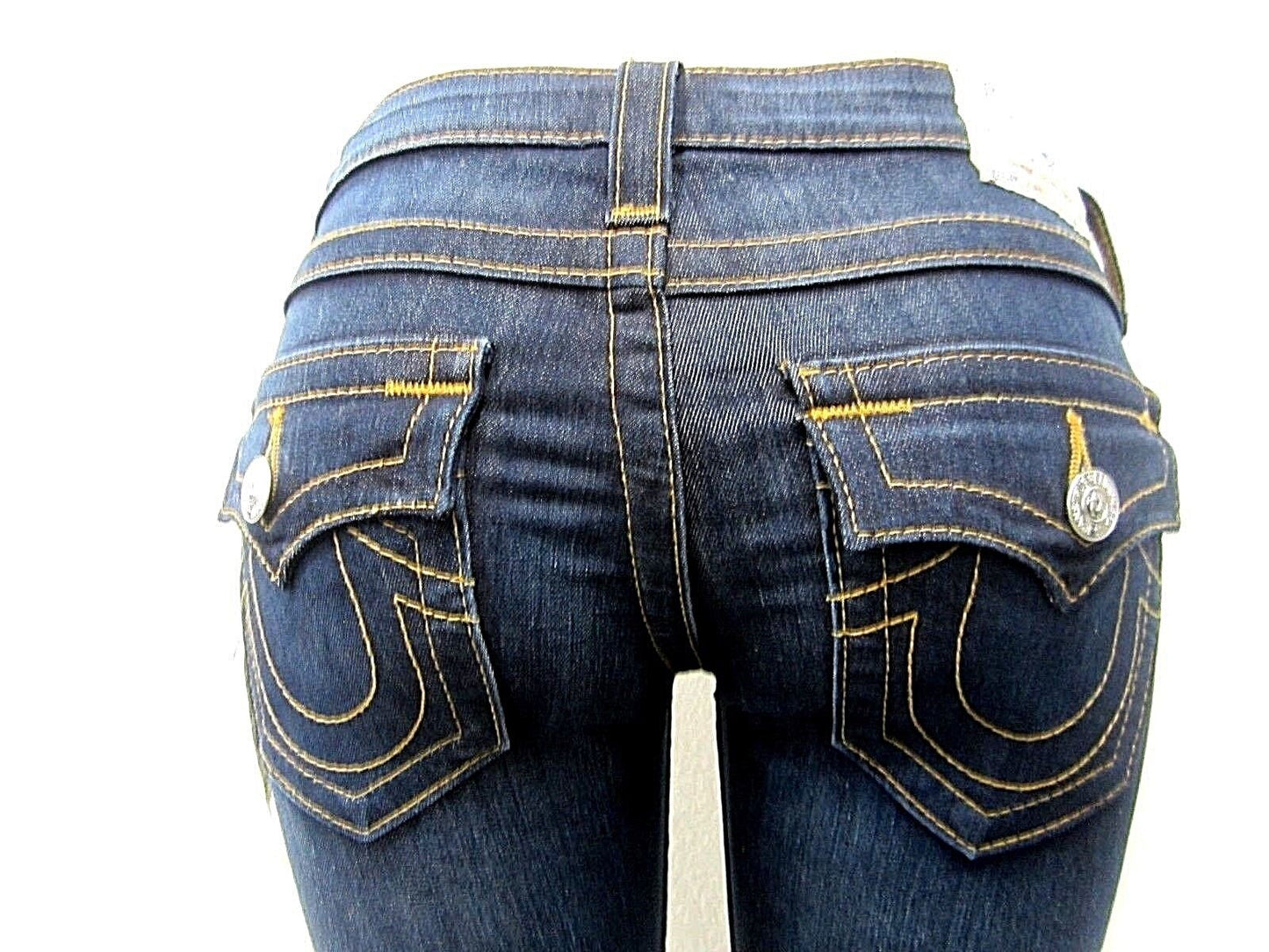 NWT AUTHENTIC True Religion Skinny Size 27X31 Dark Ladies Jeans WLFP