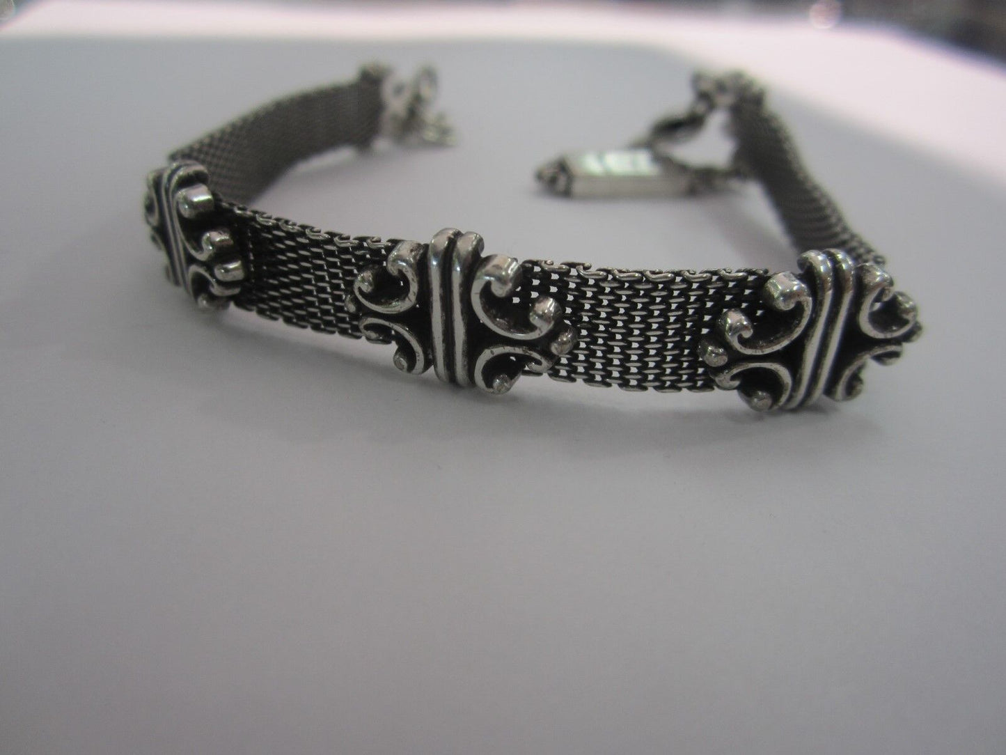 RETIRED Brighton Silver Mesh Bracelet