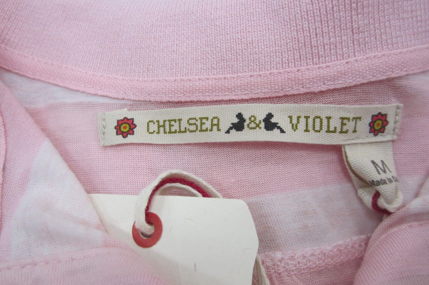 NWT CHELSEA & VIOLET CUTE WOMENS TOP SHIRT BLOUSE SIZE SMALL