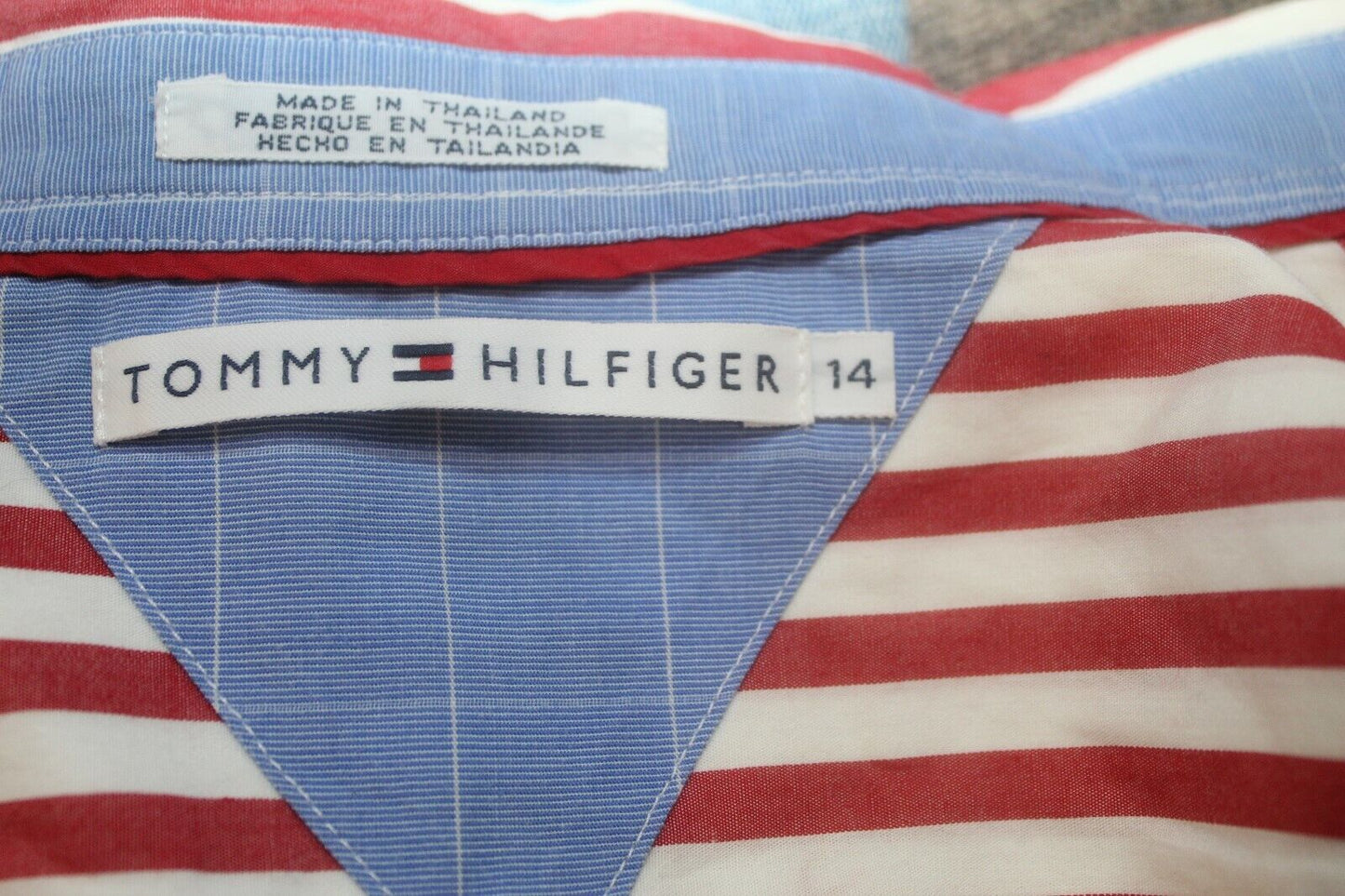 *VINTAGE* Tommy Hilfiger Women’s Long Sleeve Button Down Shirt Size 14