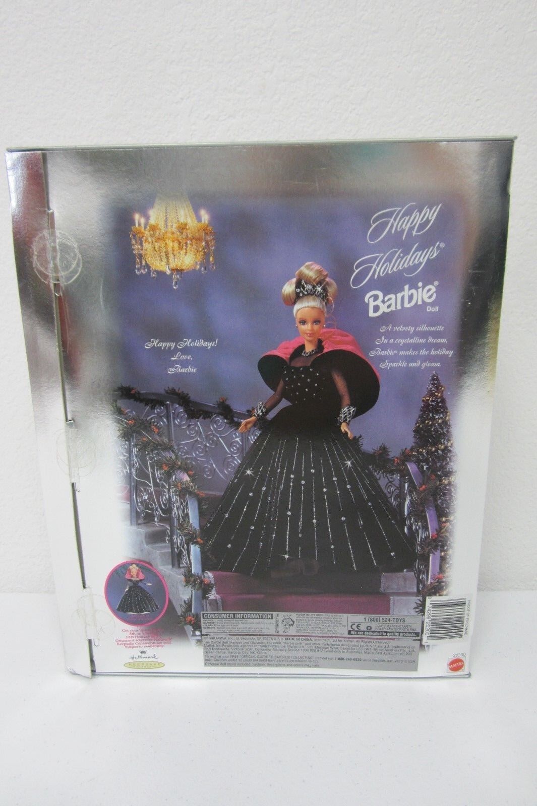 NRFB Mattel Happy Holidays Barbie Doll Special Edition 17832 MIB 1998