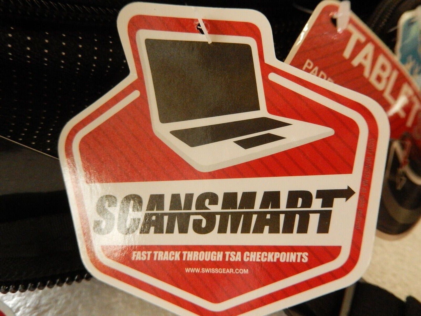 *NWT* Swiss Gear ScanSmart Max Laptop Backpack TSA-Friendly USB Power Plug
