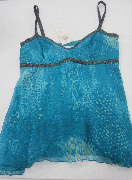 *NWT* TO THE MAX Womens  Sexy Sheer  Hankerchief CUTE  Top Shirt Size 6