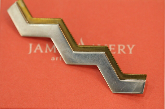 RETIRED & RARE James Avery Sterling Silver & Brass Large 3" Pin