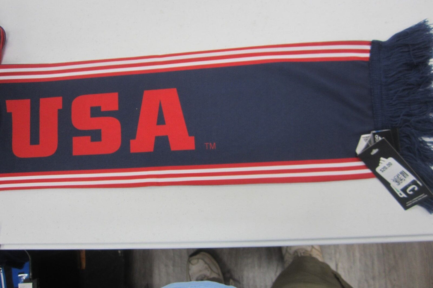 *NWT* Club Deportivo Chivas USA Adidas Soccer Fringe Official Licensed Scarf