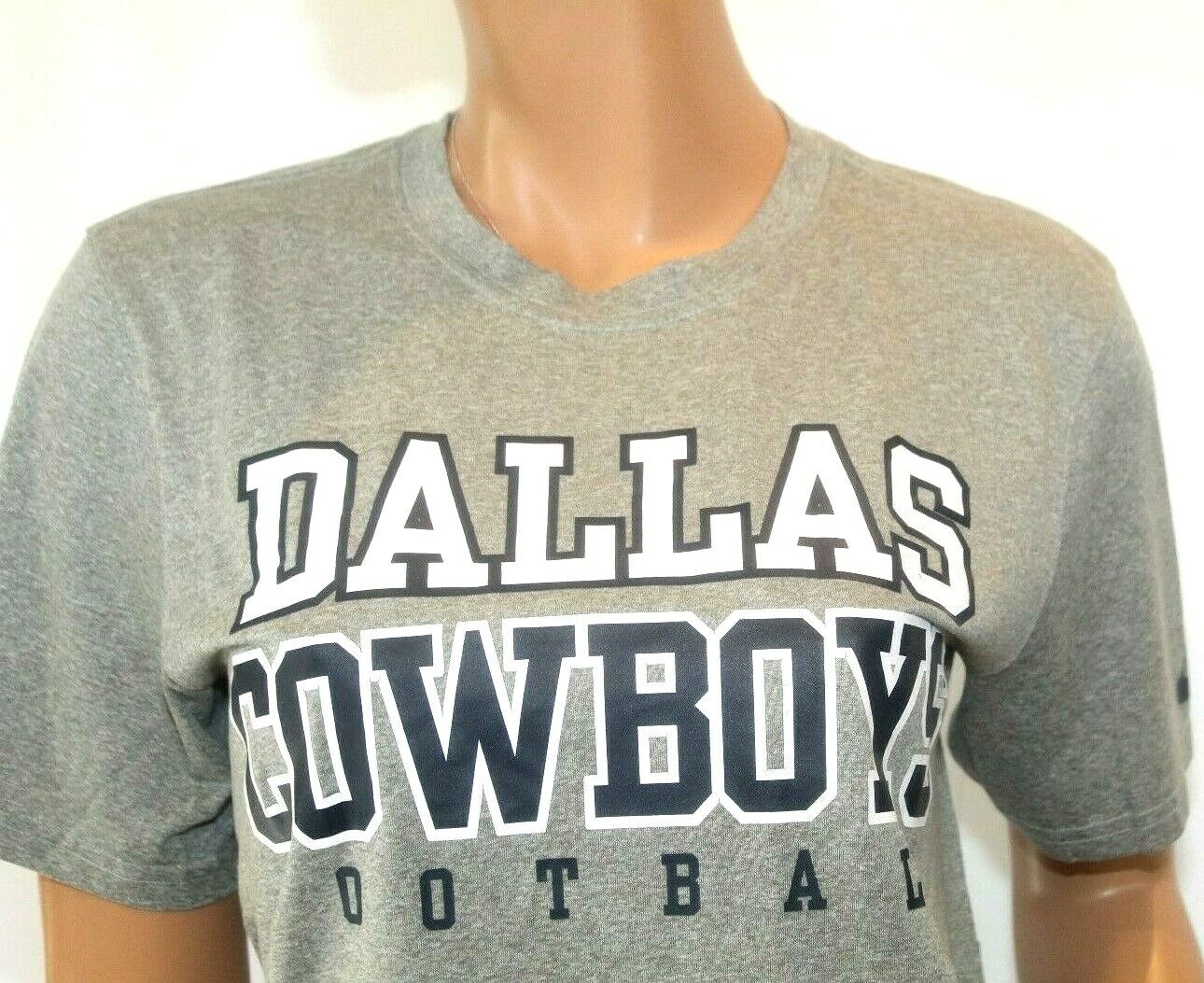 *NWT* Nike Dallas Cowboys On Field Apparel Women's Logo Dri-Fit T-Shirt Size S