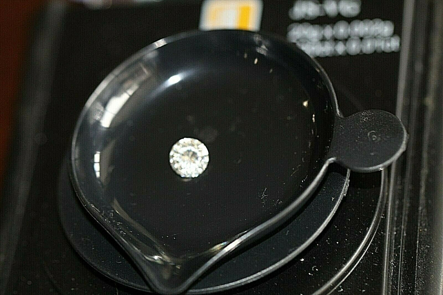 Natural Loose Diamond 6.0mm 0.63 CT  VS1 Clarity / F-G Color Round Brilliant Cut
