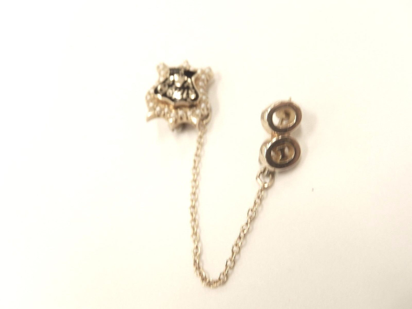 Zeta Tau Alpha Greek Sorority Badge - 10k Yellow Gold  & Seed Pearls Pin