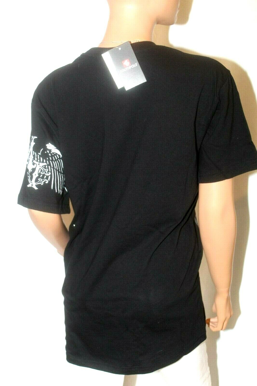 *NWT* Southpole Men's  T Shirt Black  Metallic Signature Series T-Shirt Size Med