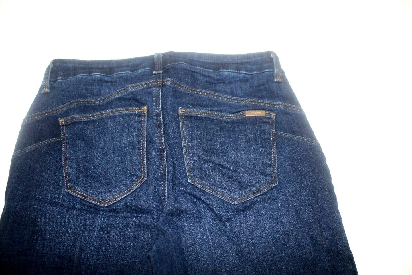 *MINT*  CHICO'S SO LIFTING DENIM CROP JEANS CHICO'S SZ 00 DARK WASH STRETCH