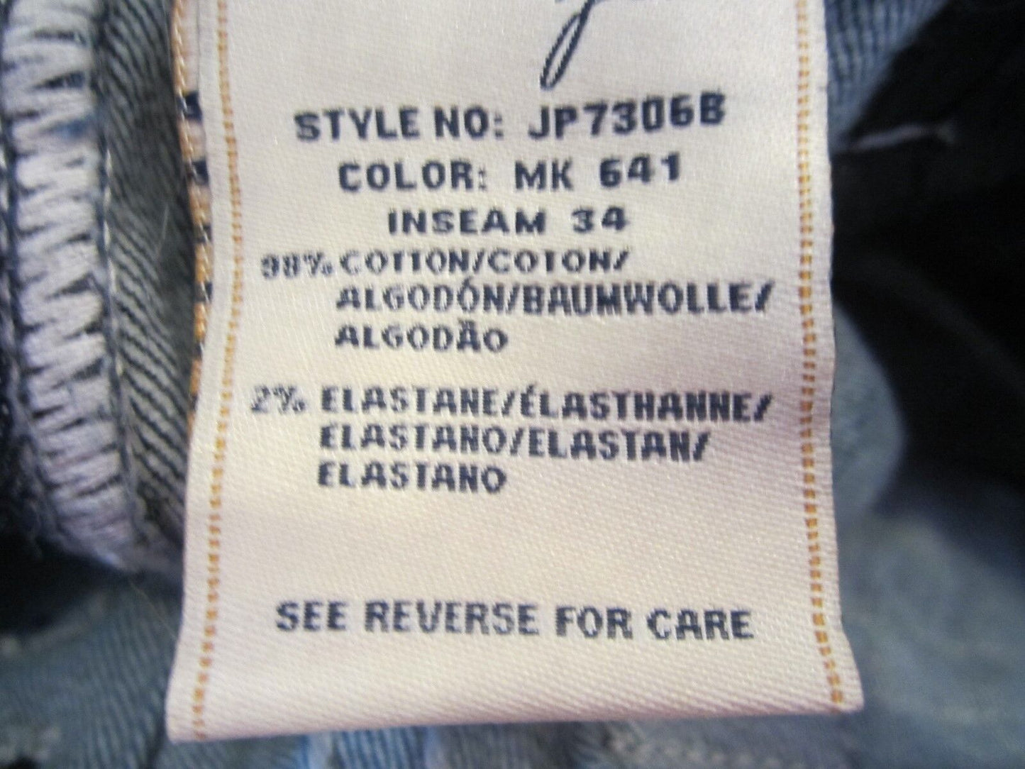 NWT- MISS ME  Embellished Signature Boot Cut Stretch Jeans 27 x 34 NWT