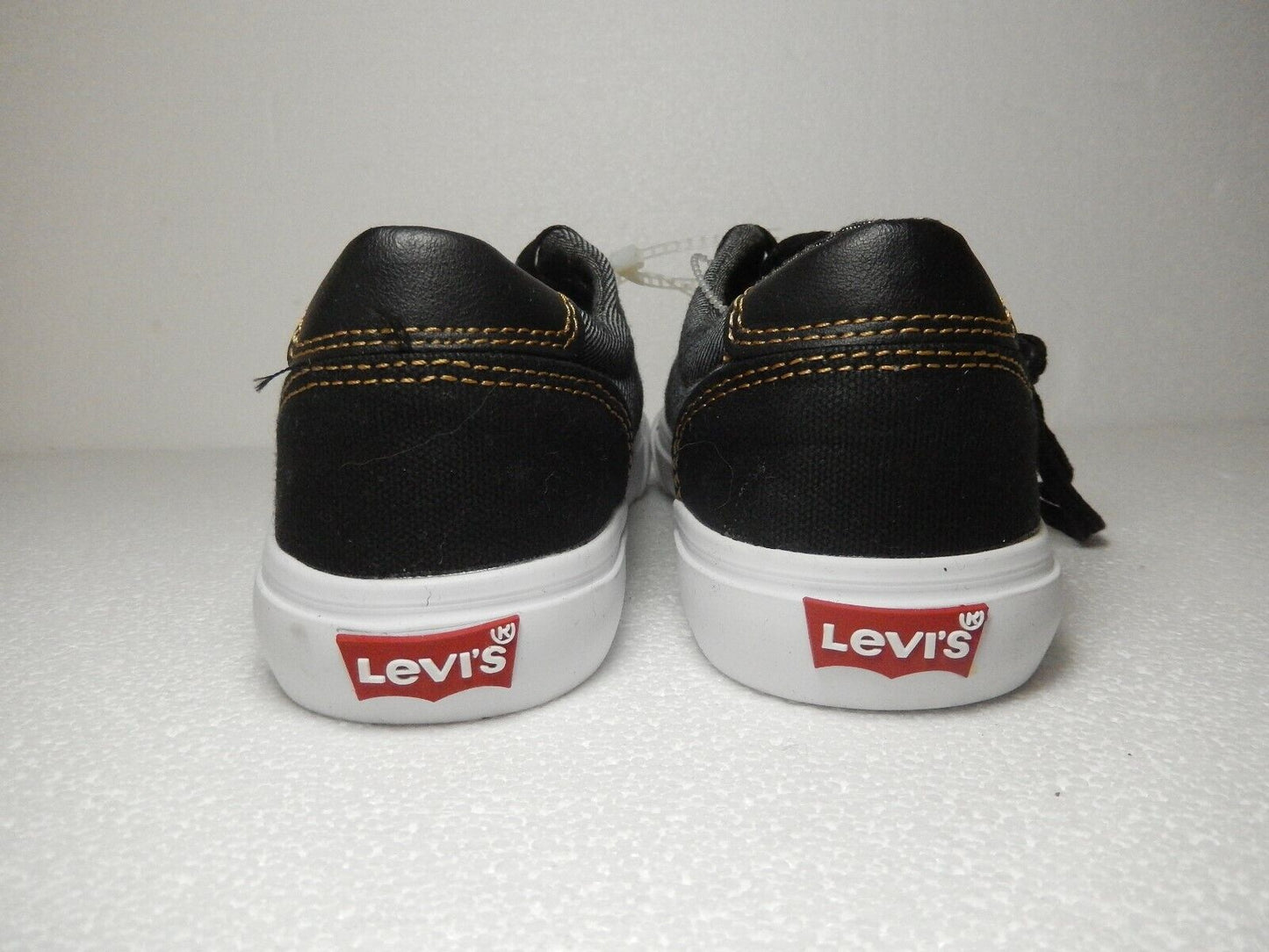 Kids Grade School Levi's Denim Casual Sneakers Shoes 547647 F17 Sz 2 Youth