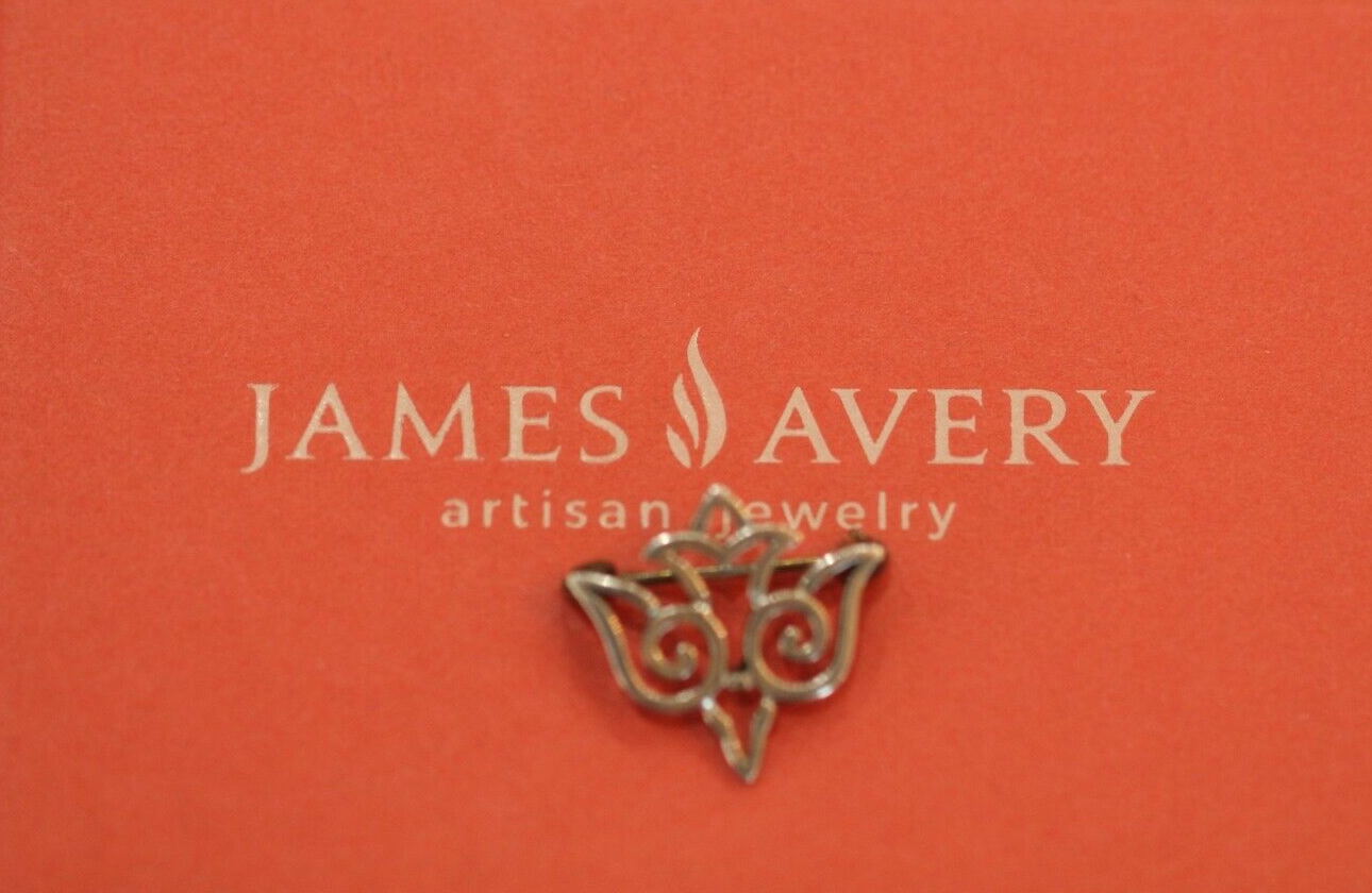 *RETIRED* James Avery Sterling Silver Descending Dove Confirmation Pin Brooch