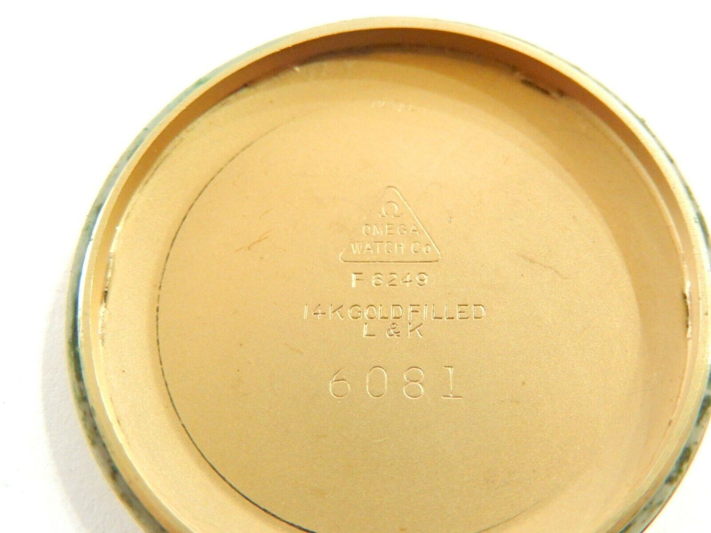 1956 Omega 14K GF Automatic Seamaster Watch With 344 Bumper Movement Model F6249