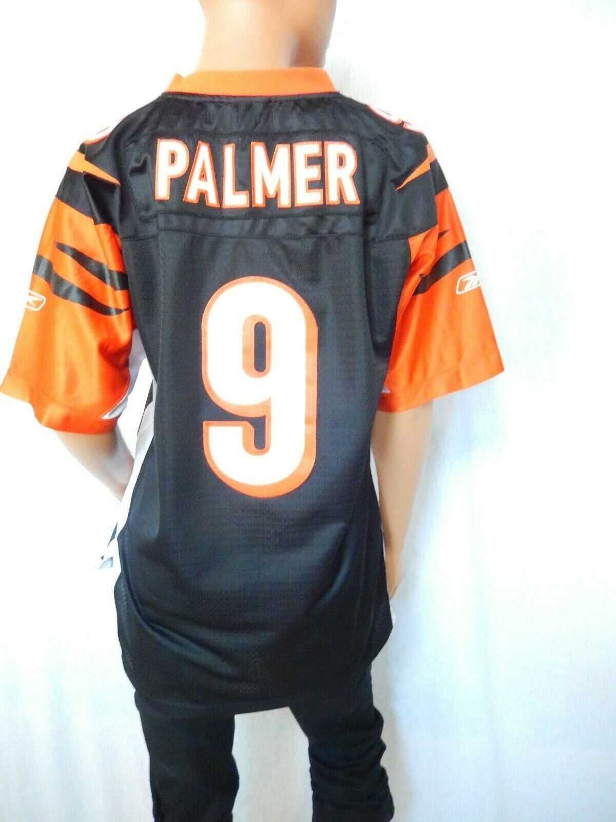 Reebok NFL Players CARSON PALMER No. 9 CINCINNATI BENGALS On-Field Jersey 18-20