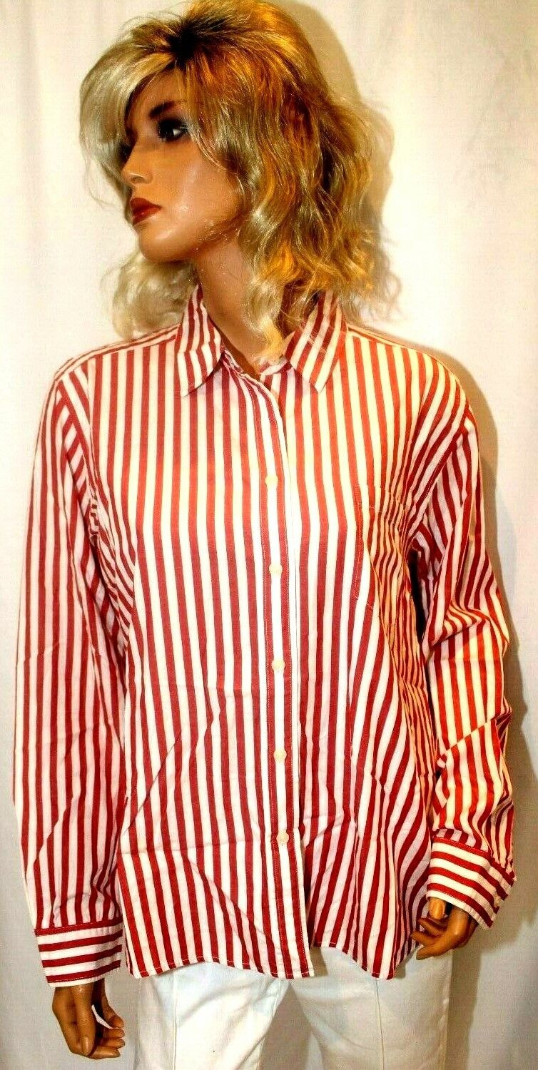 *VINTAGE* Tommy Hilfiger Women’s Long Sleeve Button Down Shirt Size 14