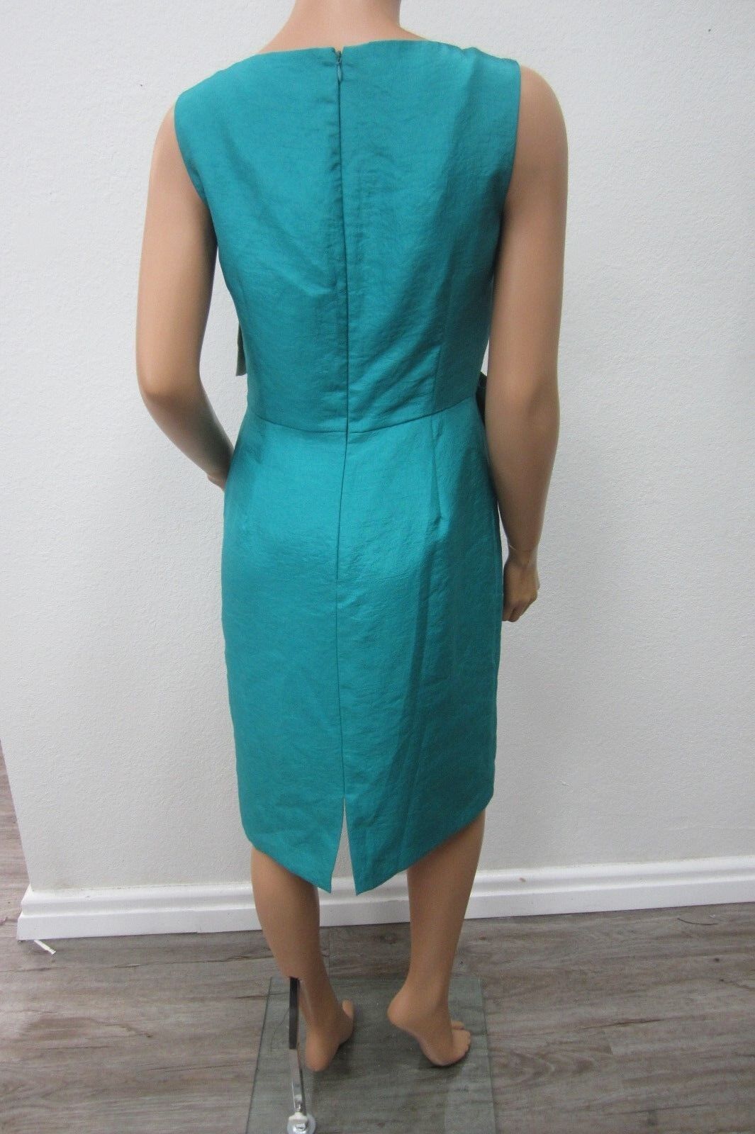 *NWT* ALEX MARIE STYLE LISA CLASSY TEAL SEAWAY LINED DRESS SIZE 6