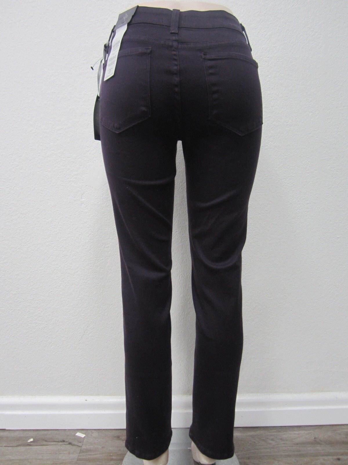 NWT NYDJ Not Your Daughters Jeans Samantha Slim Purple ponte stretch LEGGINGS 4P