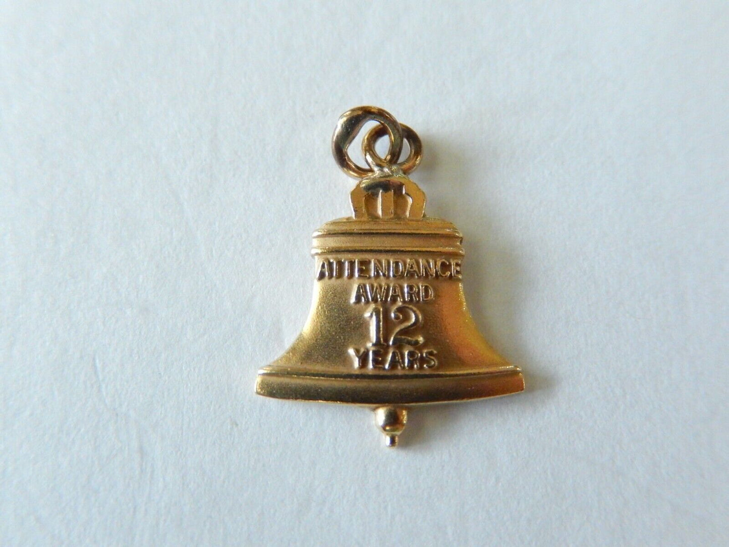 *VINTAGE* 14K Yellow Gold  Bell Telephone  Pendant  / Charm