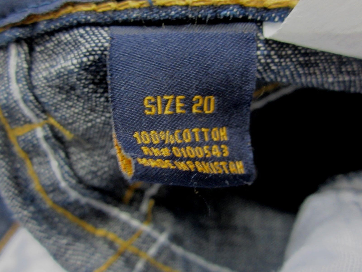 NWOT Evolution In Design Women's Dark Denim  Blue Jeans Size 20  x  28L