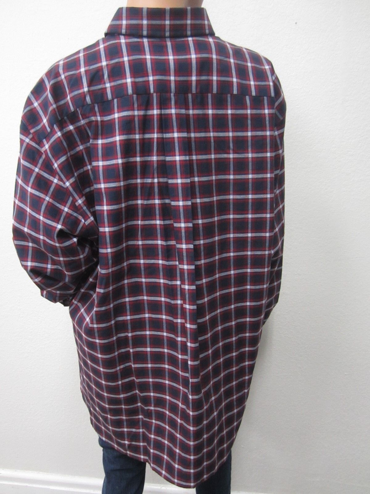 Daniel Cremieux Classics XLarge Mens Long Sleeve Button Down Front Shirt Men's