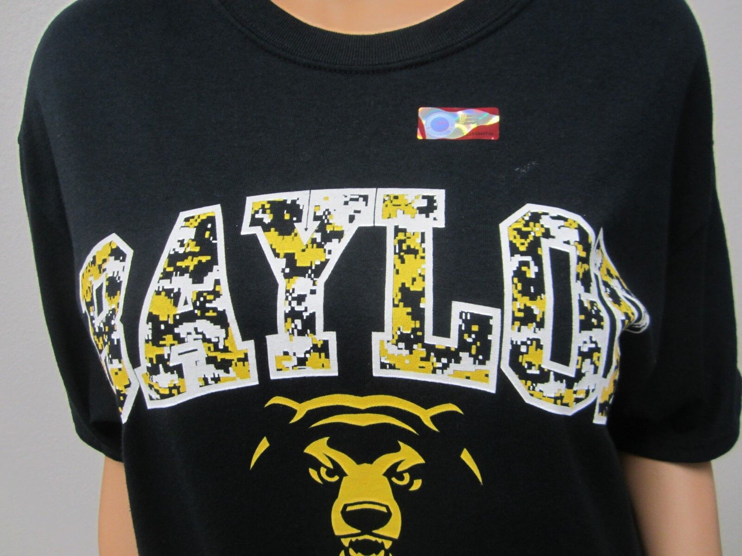NEW Baylor University Gildan Unisex T Shirt Solid 100% Cotton Short Sleeve Sz L