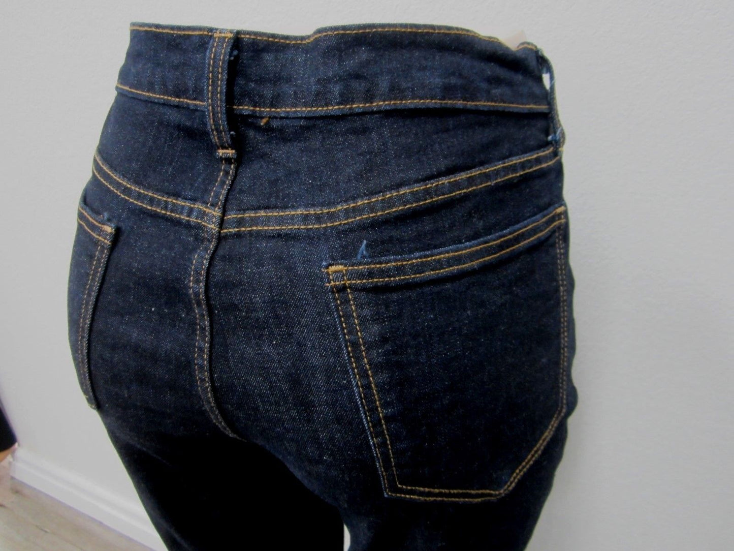 NWOT OLD NAVY Womens The Sweetheart Dark Blue Stretch Denim Jeans Size 12 x 30L