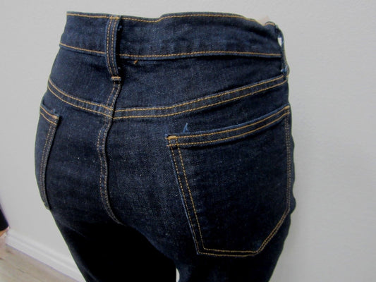 NWOT OLD NAVY Womens The Sweetheart Dark Blue Stretch Denim Jeans Size 12 x 30L