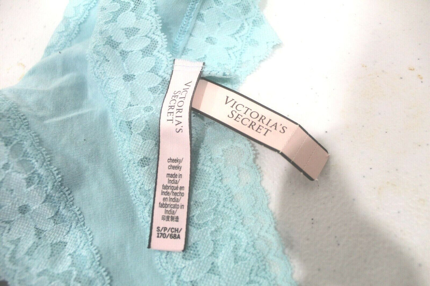 *NWT*  Victoria’s Secret Cheeky/Cheeky Turquoise Panty Size S/P