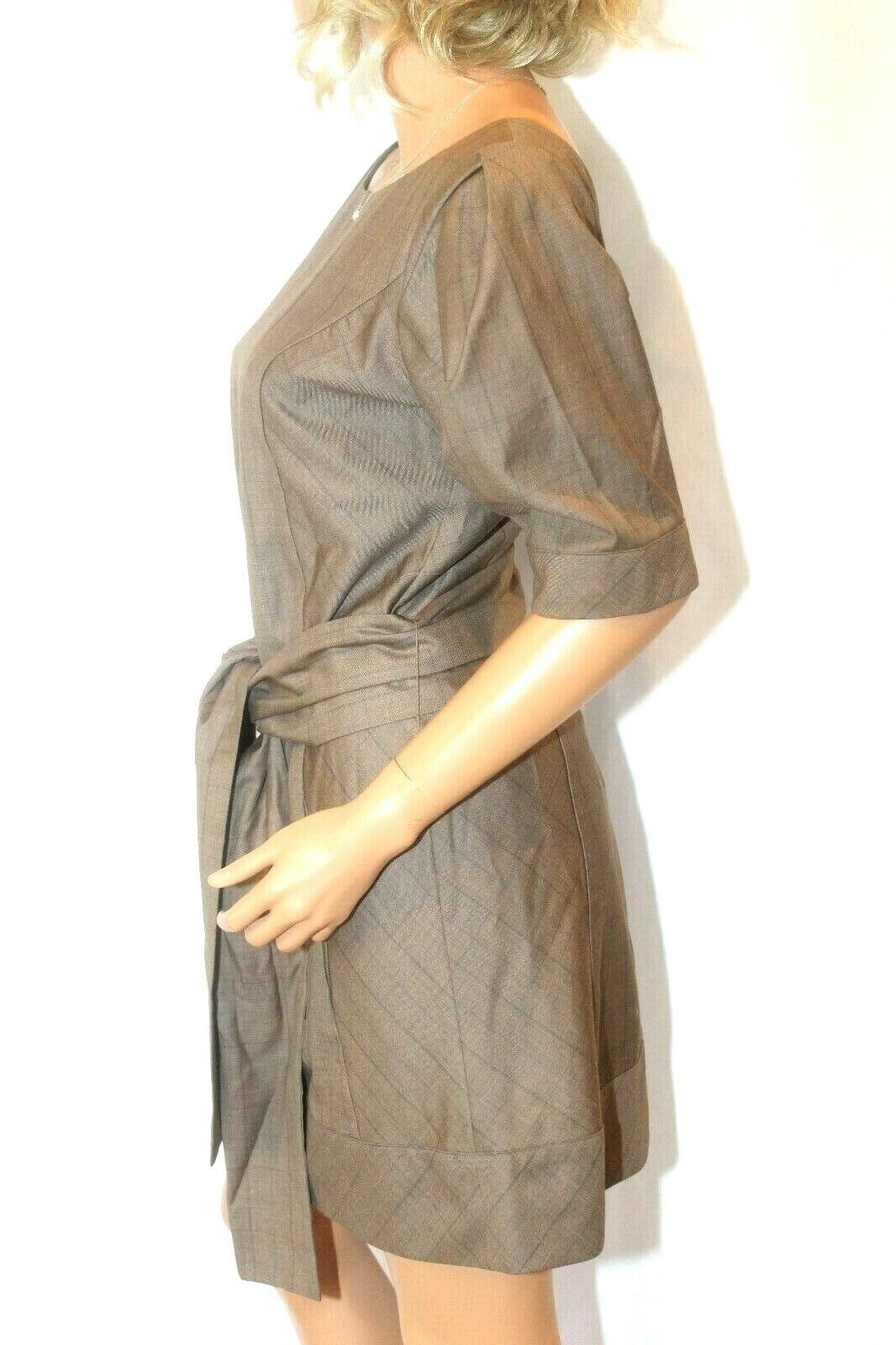 *NWT*  $228. TO THE MAX Women Lined Dress Brown  "VERY CLASSY" Size 8