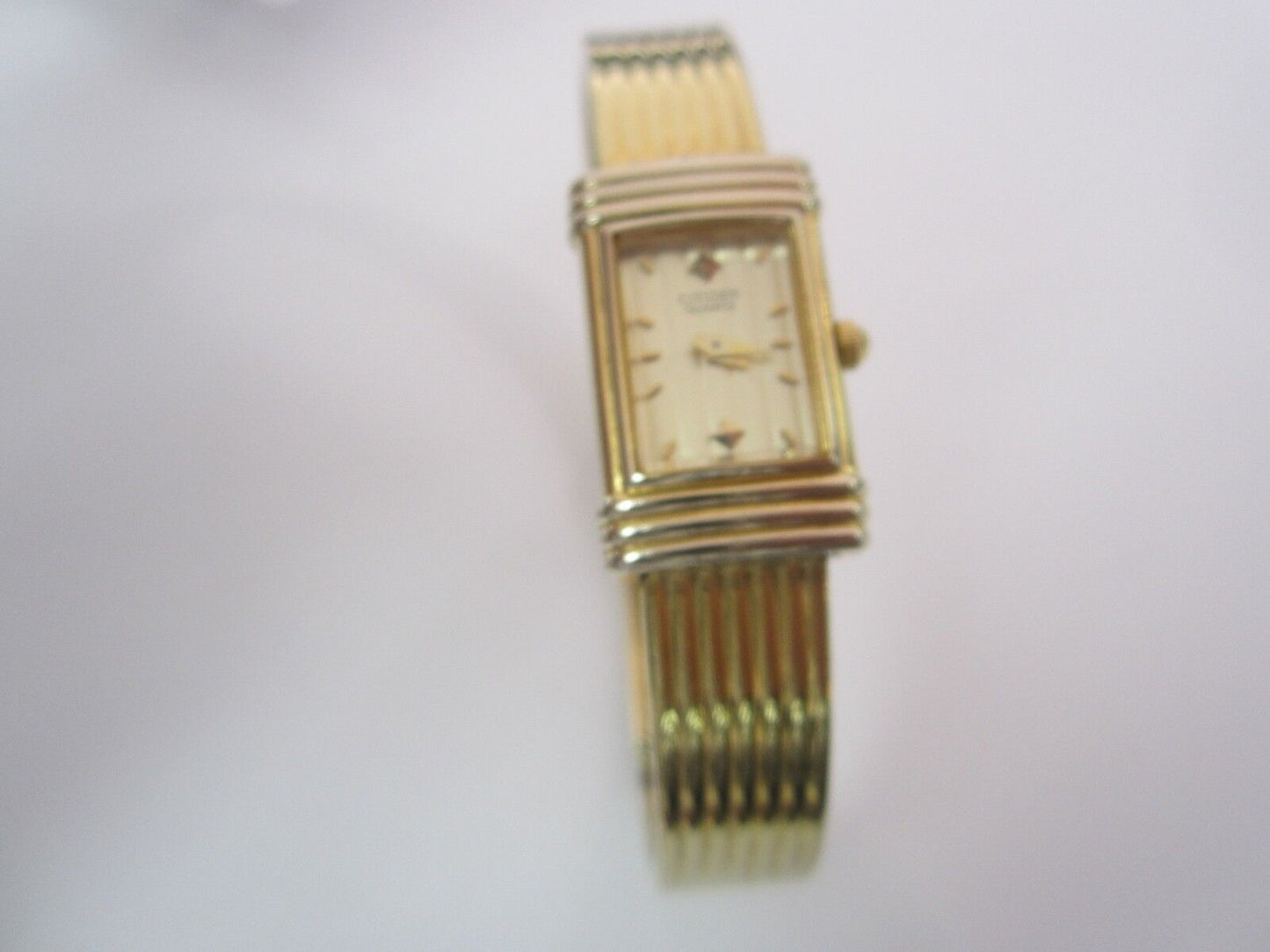 Citizen Japan Gold Tone Ladies Watch 5421-S65688  Size 6.75"