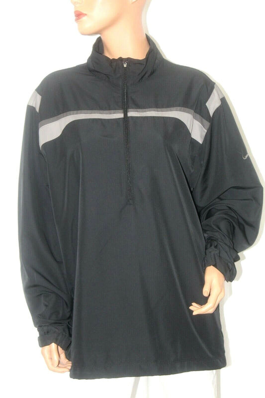 *MINT* Nike Golf Men’s 1/4 Zip Pullover Jacket Black Long Sleeve Size XL