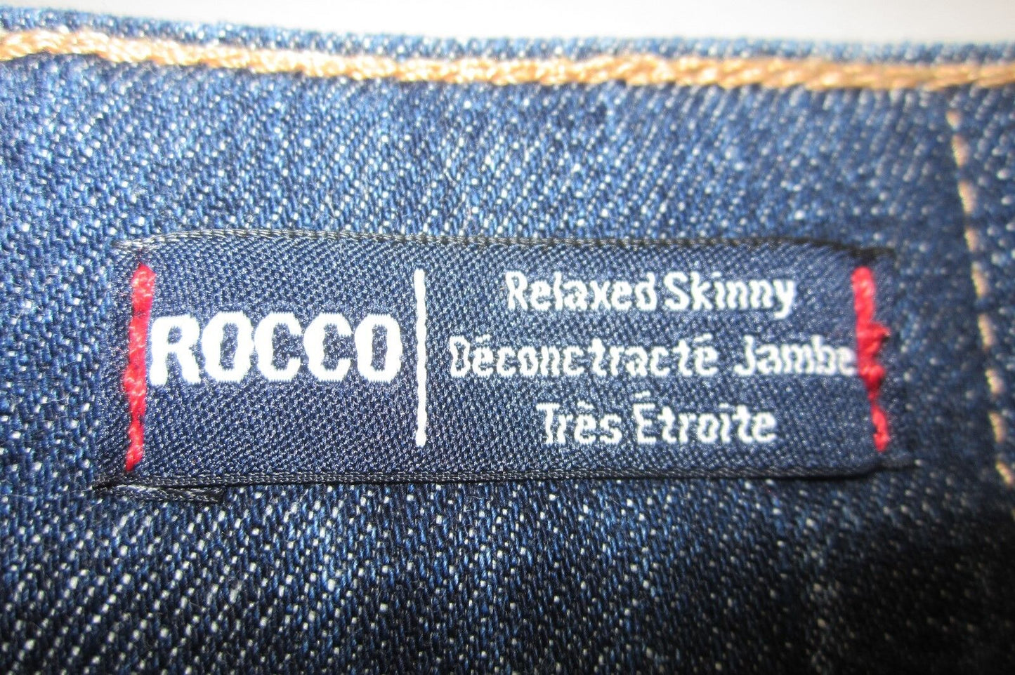 *NWT* $189.00 TRUE RELIGION Rocco Relaxed Skinny Men's Jeans Size W32 x L33