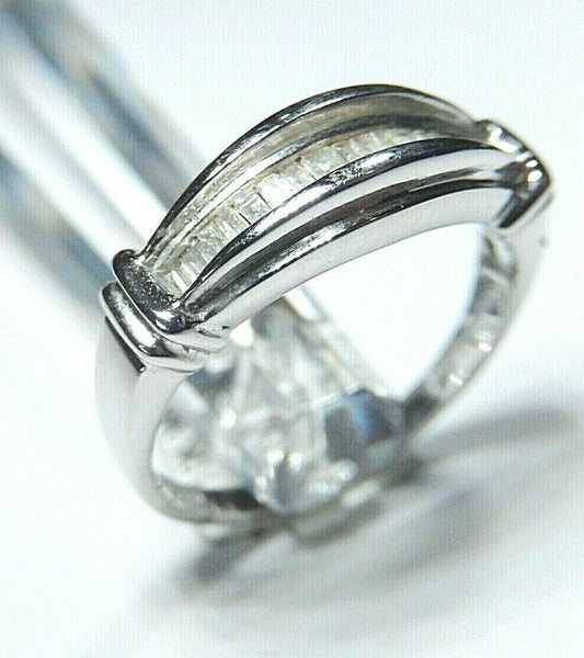 *VINTAGE* 10k Yellow Gold 1/5CT Baguette Diamond "MOM" Ring Size 7.25