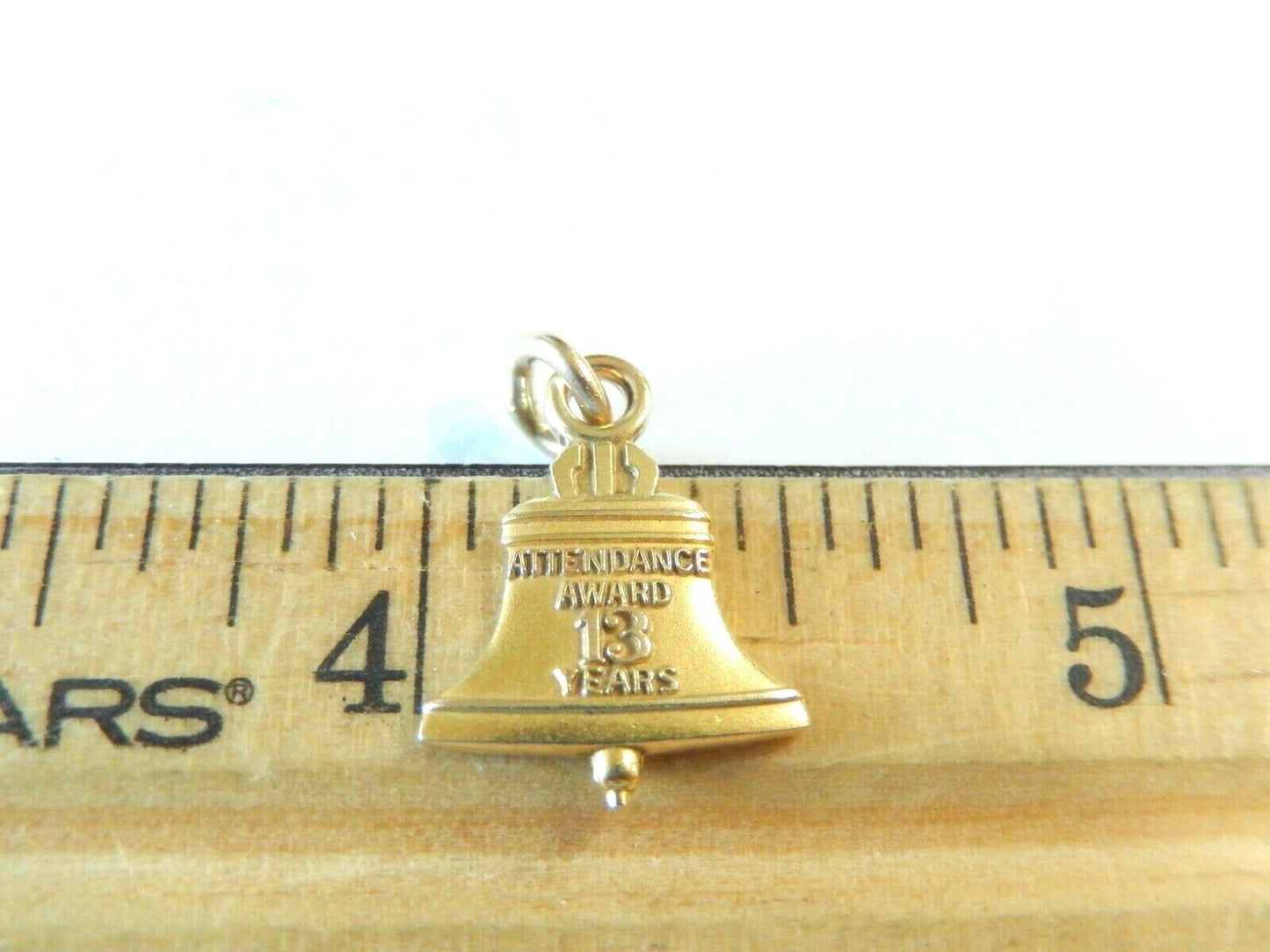 *VINTAGE* 14K Yellow Gold  Bell Telephone  Pendant  / Charm
