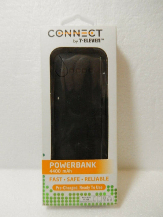 Connect 4400mAh Powerbank by 7-Eleven for Smartphones, Tablets, MP3, USB Devices