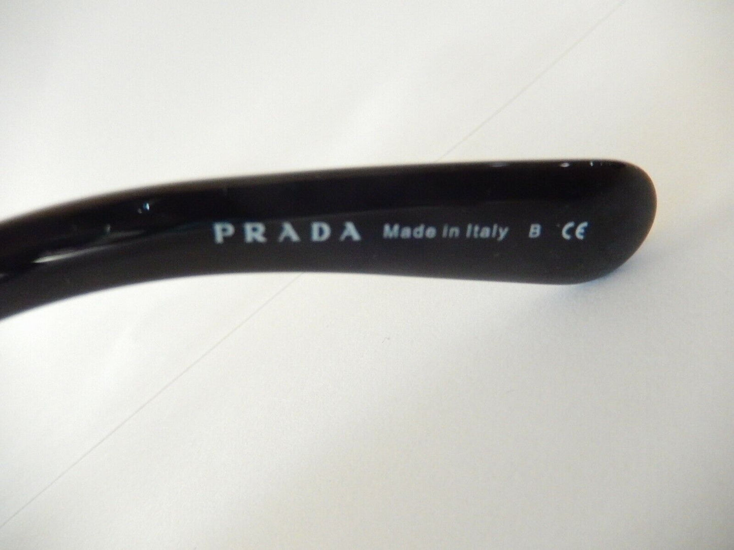 NEW PRADA VPR SPR 27N 55 22  1AB-3M1 135 2N BLACK AUTHENTIC SUNGLASSES