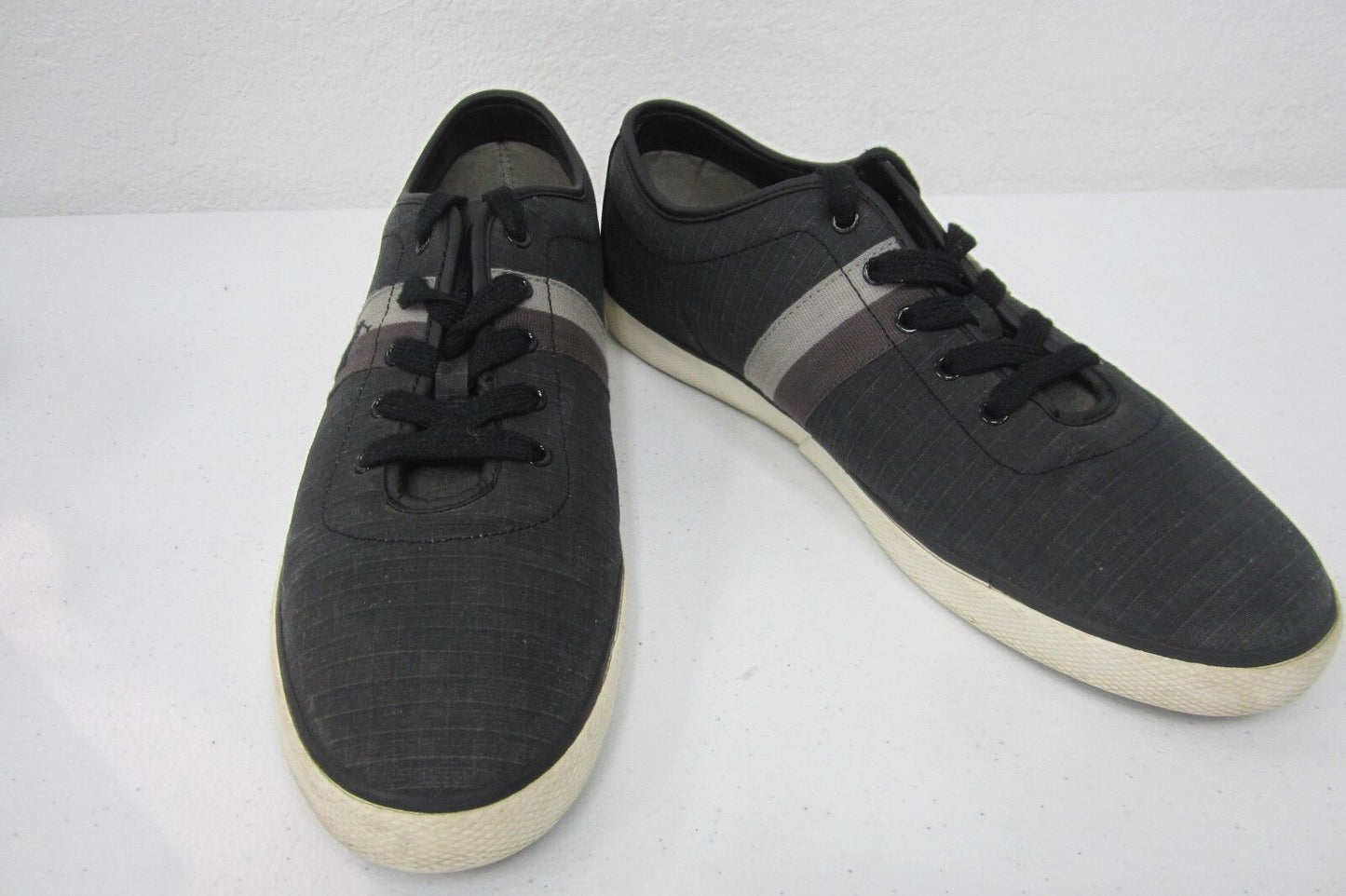 *NICE* Polo Ralph Lauren Men's Halford Fashion Sneaker Black/Grey Size 11D