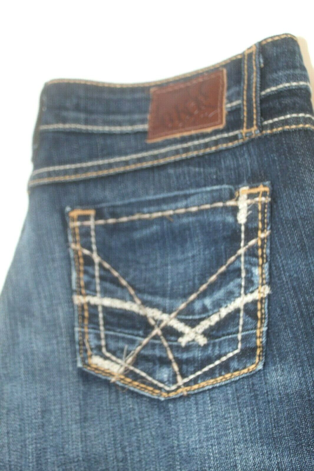 *NWOT* BKE Tenley  Womens  Cropped Capri Dark Wash Stretch Denim Jeans W32 x L24