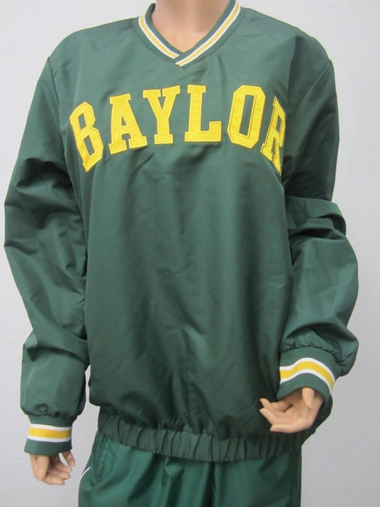 NEW GIII SPORT CARL BANKS BAYLOR UNIVERSITY  EMBROIDERED PULLOVER JACKET Sz Med