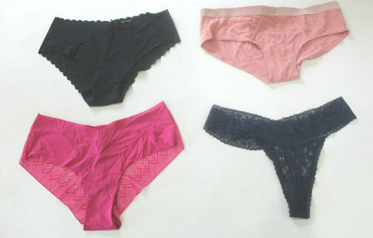 ♡  **NWT**  Lot of Four Random Victoria's Secret Panties Size - Large  ♡